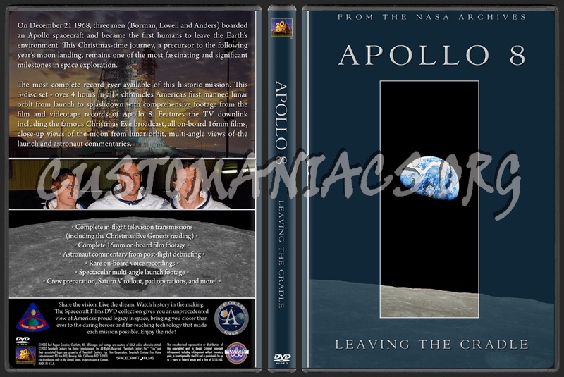 Spacecraft Films / NASA - The Apollo Collection dvd cover