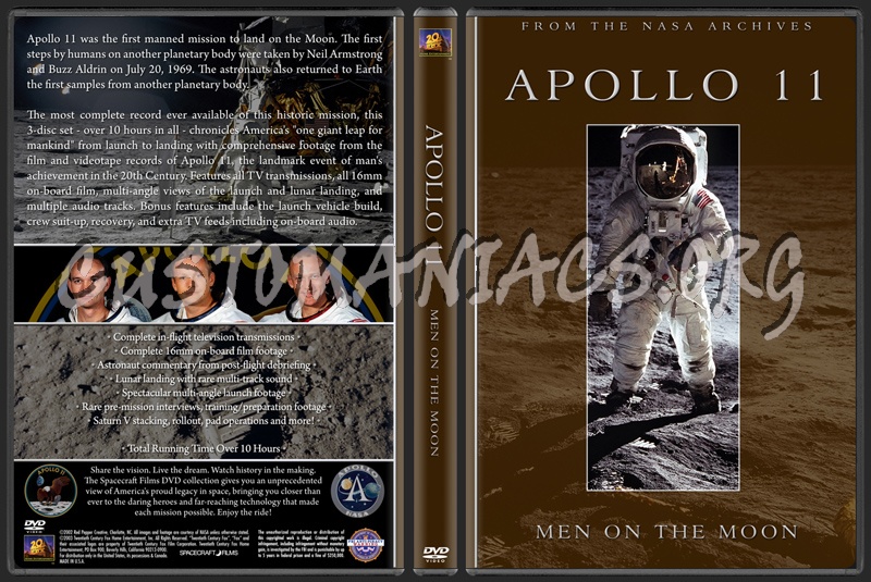 Spacecraft Films / NASA - The Apollo Collection dvd cover