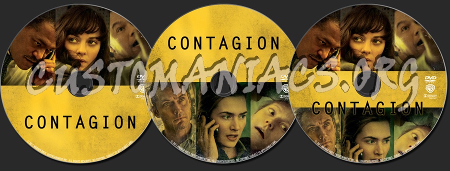Contagion dvd label