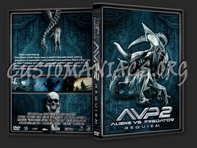 Aliens Vs. Predator Requiem dvd cover