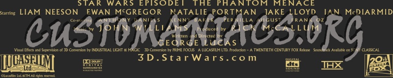 Star Wars Episode I 3D - The Phantom Menace 