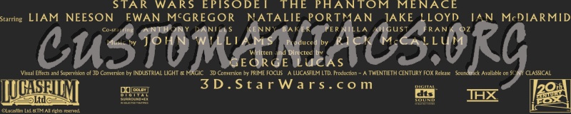 Star Wars Episode I 3D - The Phantom Menace 