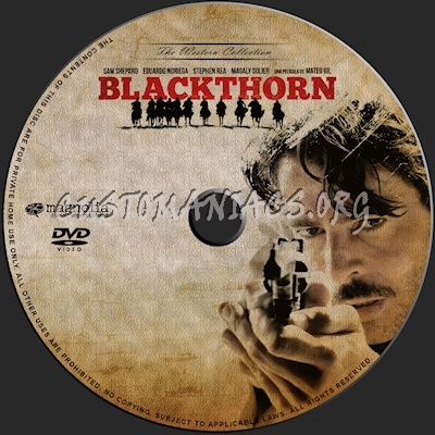 Blackthorn dvd label