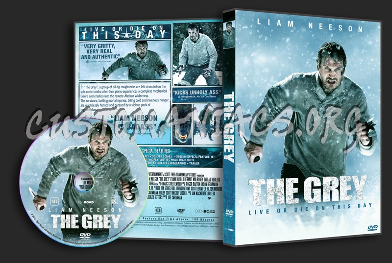 The Grey dvd cover