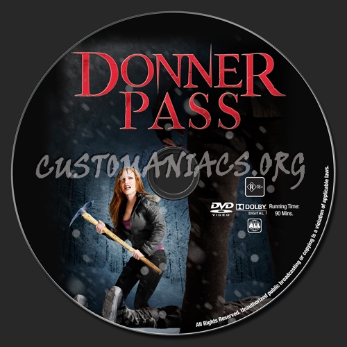 Donner Pass dvd label