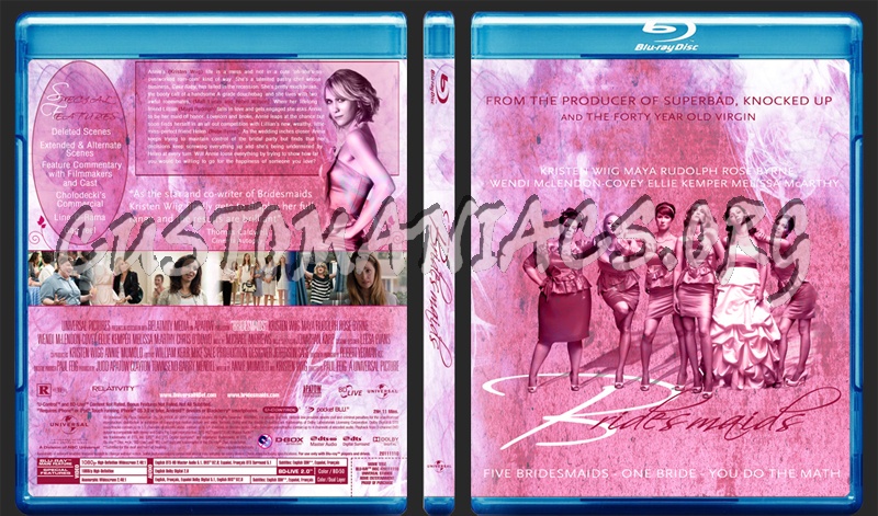 Bridesmaids blu-ray cover