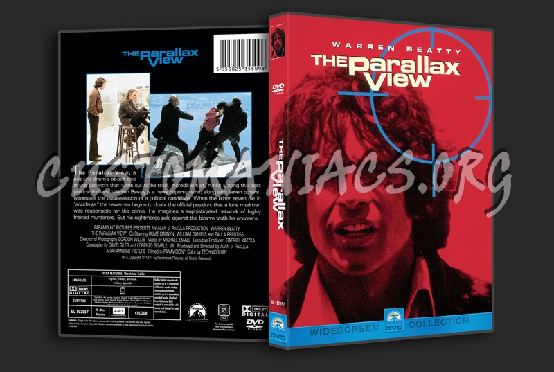 The Parallax View dvd cover