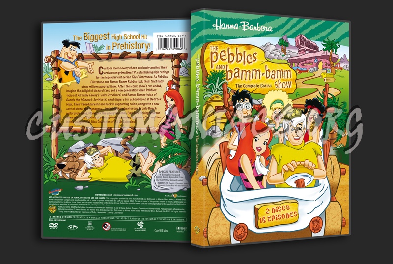 The Pebbles and Bamm-Bamm Show The Complete Series dvd cover