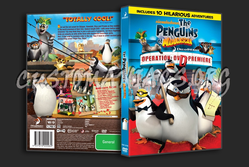 Penguins of madagascar operation shop dvd premiere