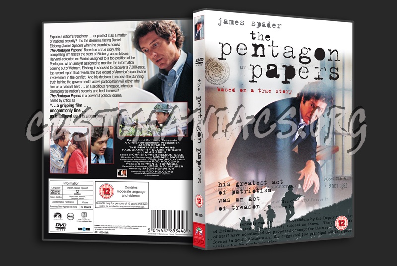 The Pentagon Papers dvd cover