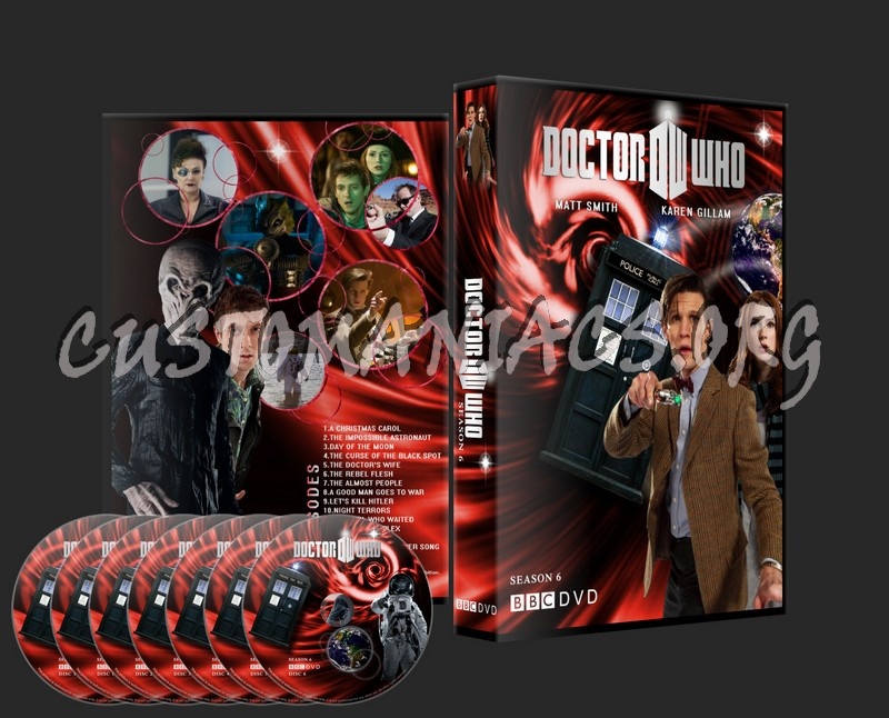 Doctor Who Season 6 dvd cover