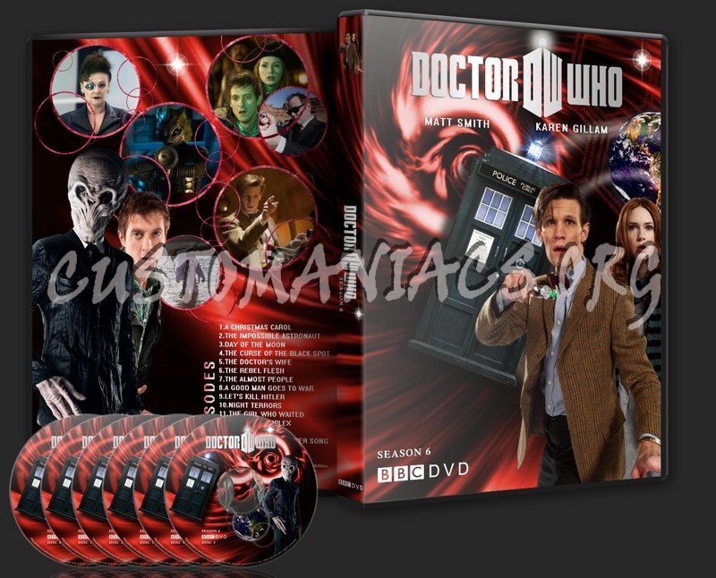 Doctor Who Season 6 : Single Amaray dvd cover
