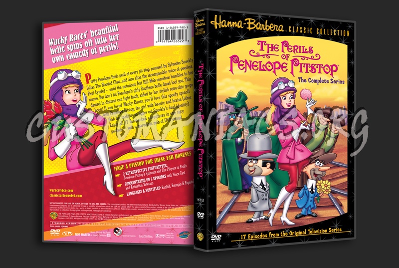 The Perils of Penelope Pitstop the Series dvd cover
