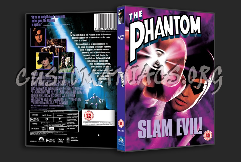 The Phantom dvd cover