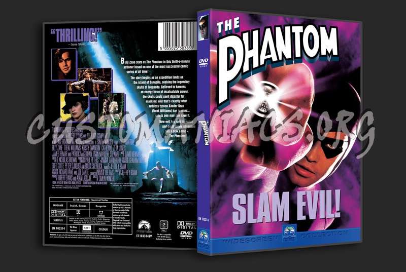 The Phantom dvd cover