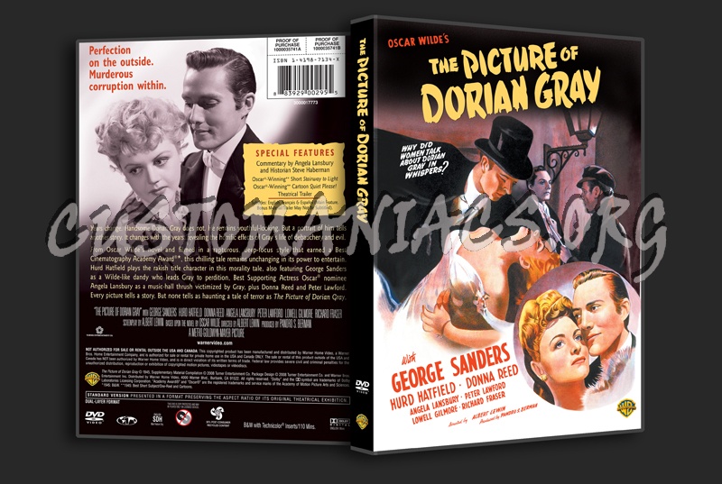 The Picture of Dorian Gray dvd cover