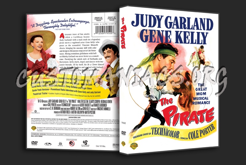 The Pirate dvd cover
