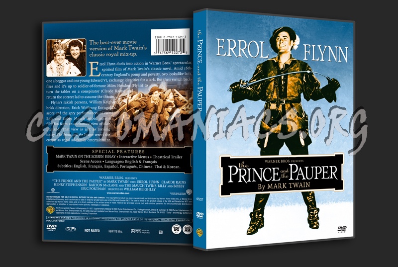 The Prince and the Pauper dvd cover