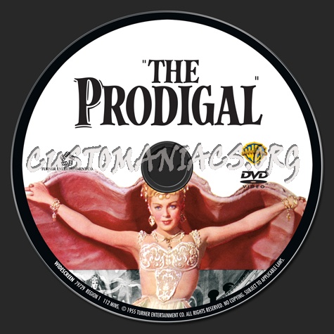 The Prodigal dvd label