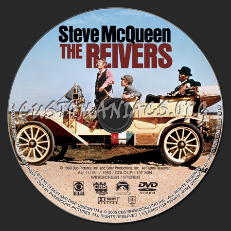 The Reivers dvd label