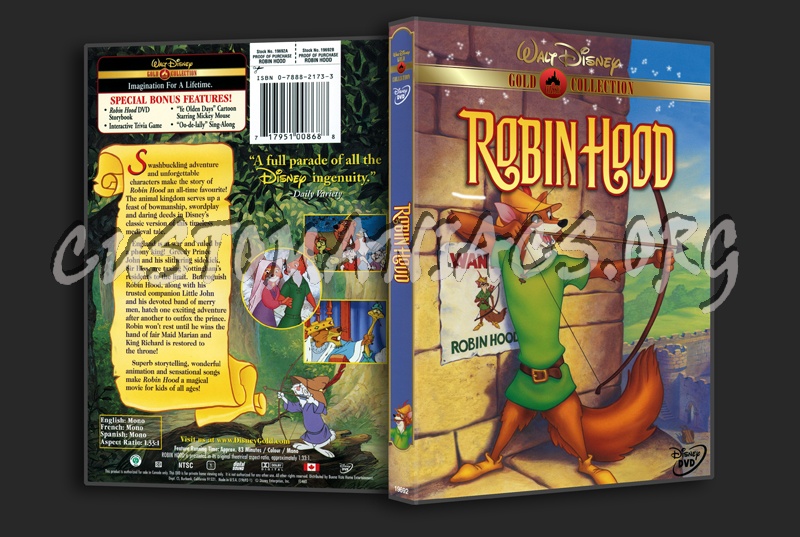 Robin Hood dvd cover