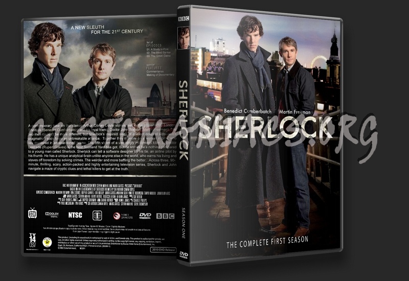 Sherlock - S01 to S02 dvd cover