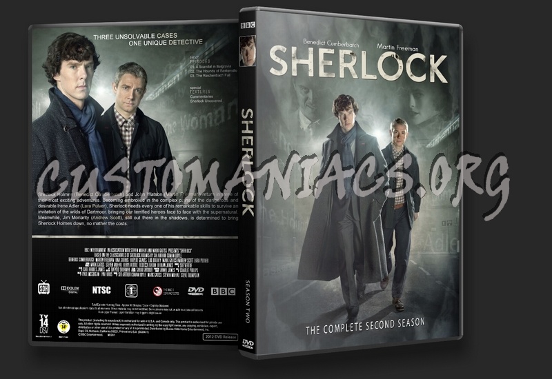 Sherlock - S01 to S02 dvd cover