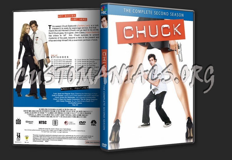 Chuck - The Complete Series dvd cover