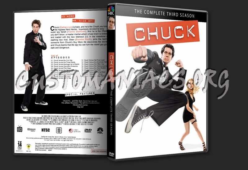 Chuck - The Complete Series dvd cover