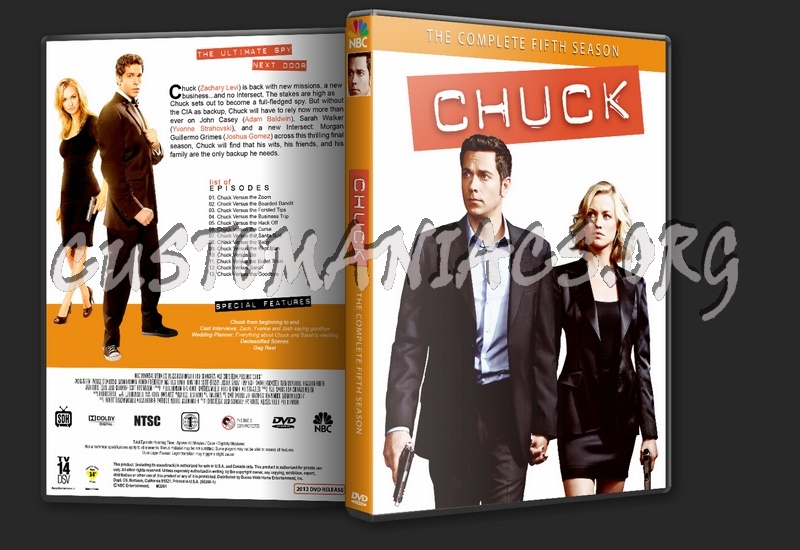 Chuck - The Complete Series dvd cover