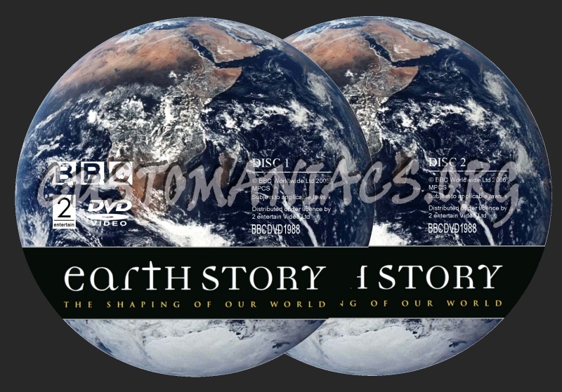 BBC Earth Story dvd label