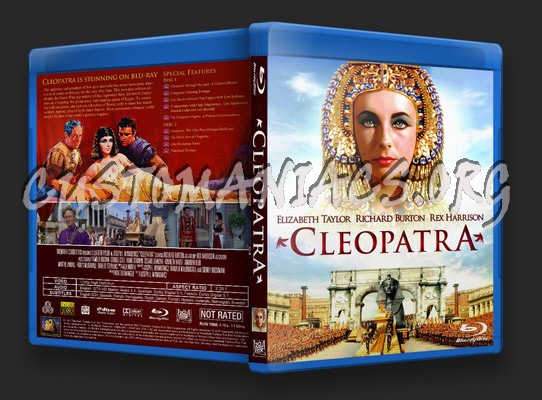 Cleopatra (1963) blu-ray cover