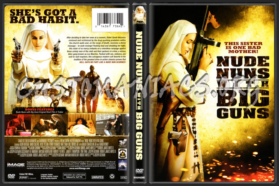 Nude Nuns with Big Guns dvd cover