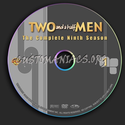 Two And A Half Men - Season 9 dvd label