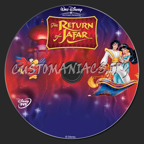 The Return of Jafar dvd label