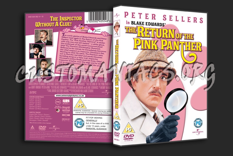 The Return of the Pink Panther dvd cover