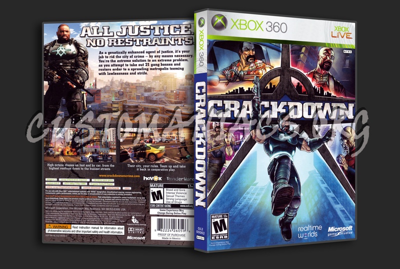 Crackdown dvd cover