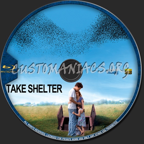 Take Shelter blu-ray label