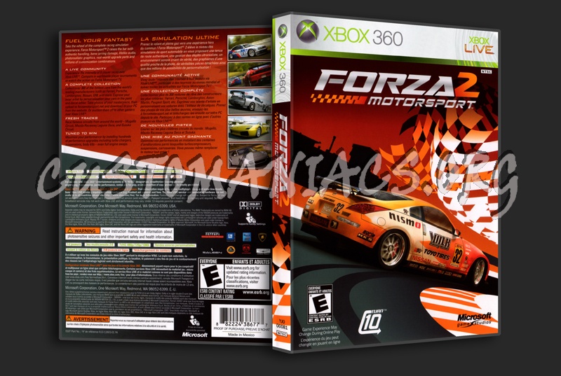 Forza Motorsport 2 dvd cover