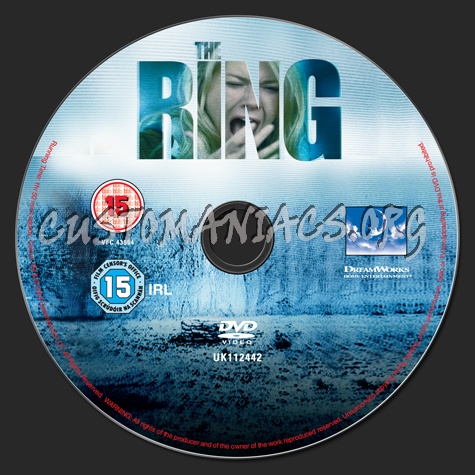 The Ring dvd label