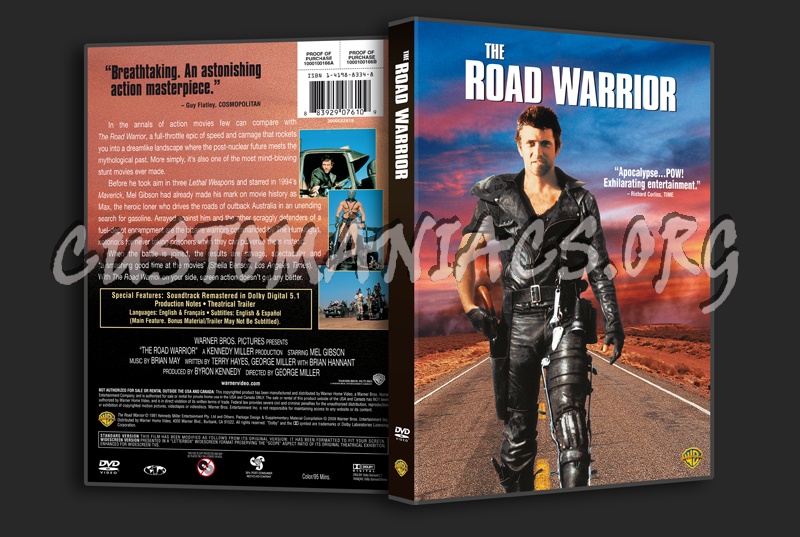 The Road Warrior dvd cover