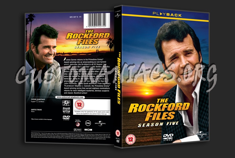 The Rockford Files Season 5 dvd cover