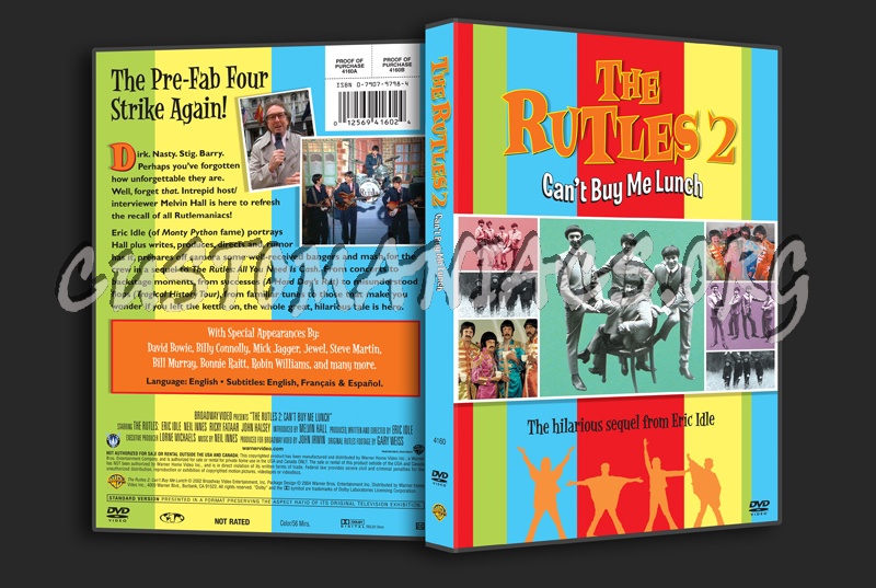 The Rutles 2: Can't Buy Me Lunch dvd cover