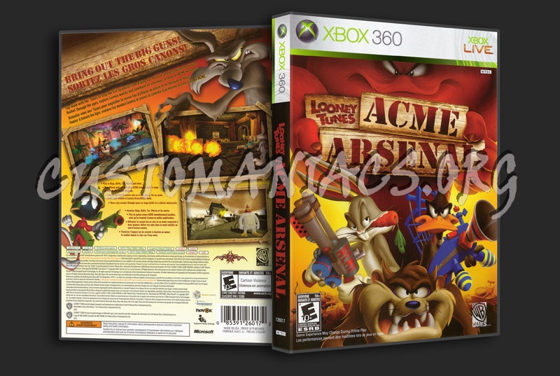 Looney Tunes Acme Arsenal dvd cover