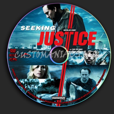Seeking Justice dvd label