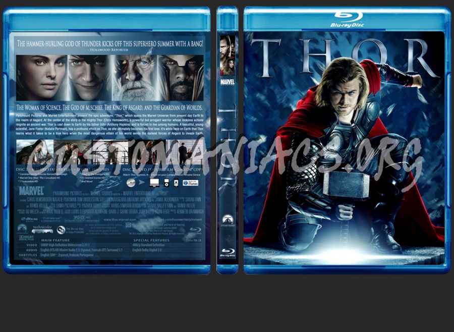 Thor blu-ray cover