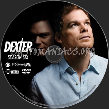Dexter Season 6 dvd label