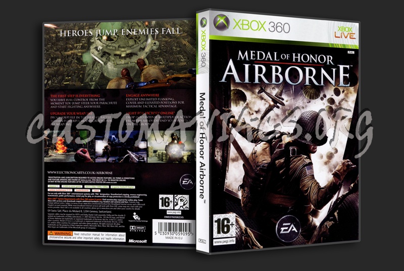 Medal Of Honor Airborne dvd cover
