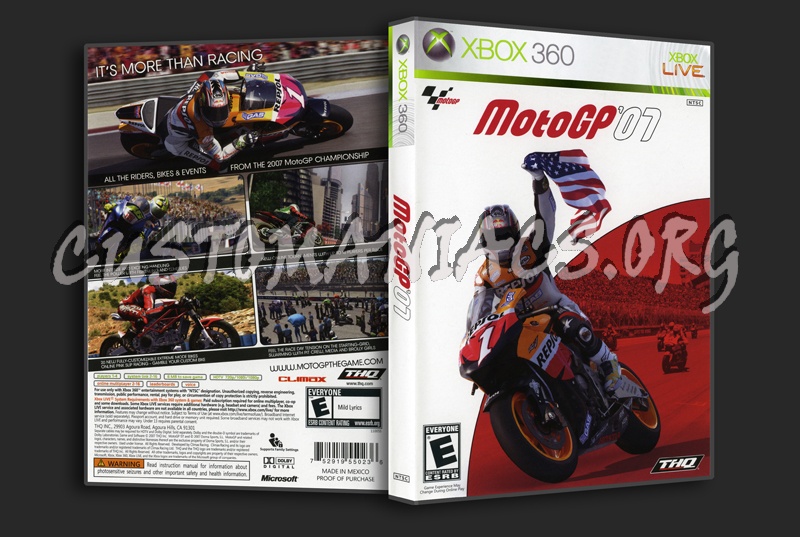 Moto GP 07 dvd cover