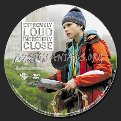 Extremely Loud and Incredibly Close dvd label